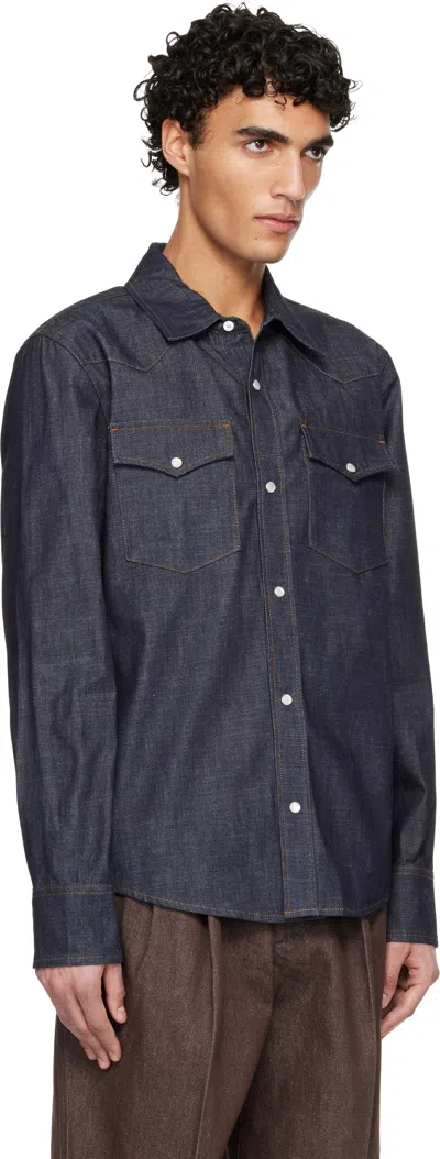 Apc Shirt A. P.c. Men Color Blue In Purple