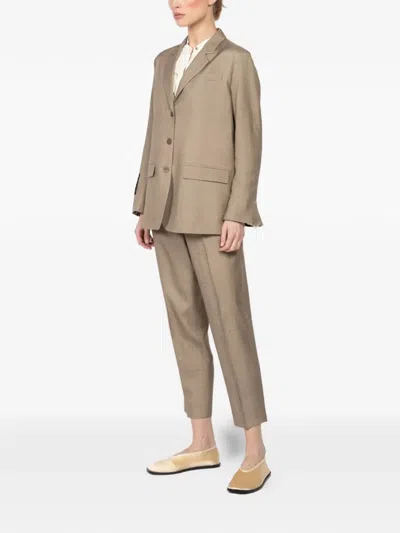 FLORAL THREE-BUTTON BLAZER