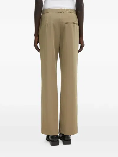 Samsoe & Samsoe Elasticated Waist Trousers In Red