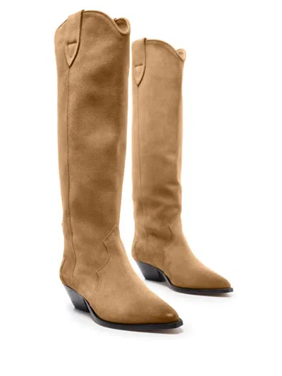 Isabel Marant Denvee Knee-high Boots In Brown