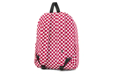 Vans Old Skool H2o Check Backpack 'chili Pepper Checkerboard' In Multi