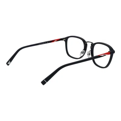 Fila Blue Plastic Glasses  (frames) In Black