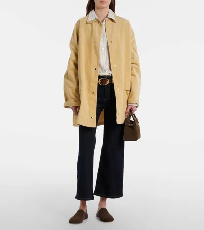 Demellier The Small Hudson Grained Leather Top Handle Bag In Brown