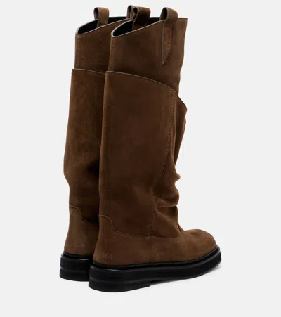 PASSEGGIATA绒面革战地靴