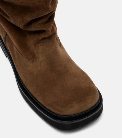 PASSEGGIATA绒面革战地靴