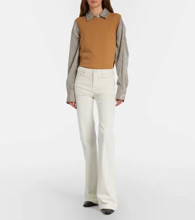Ag Tropea Flared Jeans In White