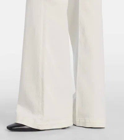 Ag Tropea Flared Jeans In White