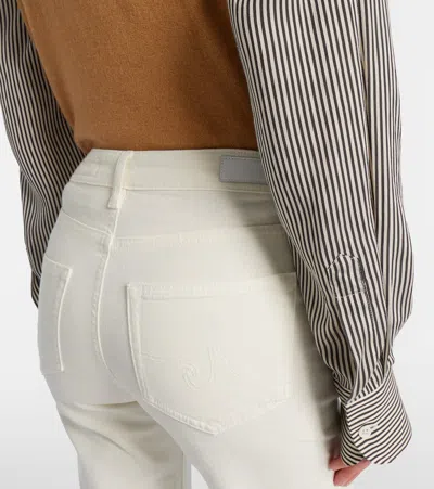 Ag Tropea Flared Jeans In White