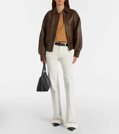 Ag Tropea Flared Jeans In White