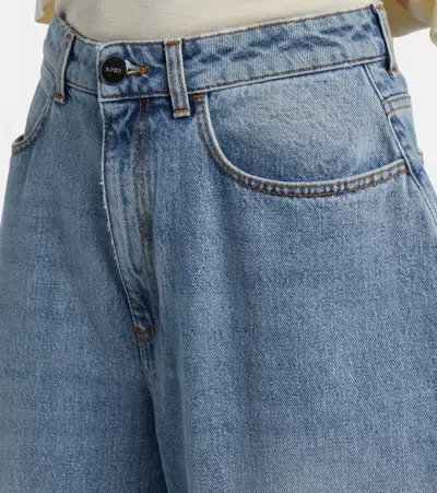 Rohe Róhe Barrel-leg Jeans In Blue