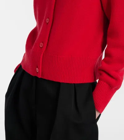 Burberry Sienna Ekd Wool And Cashmere Cardigan In Multi