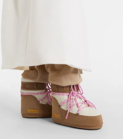 Moon Boot X Guest In Residence Icon Low Snow Boots In Brown