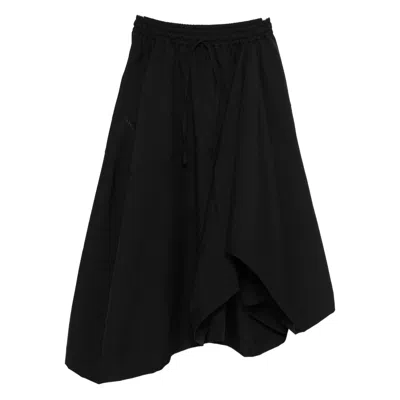 Y-3 Asymmetric-hem Midi Skirt