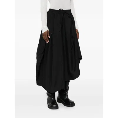 Y-3 Asymmetric-hem Midi Skirt