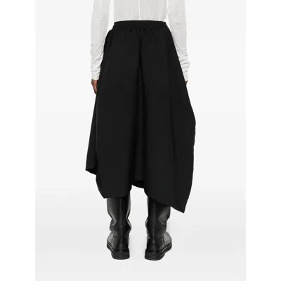 Y-3 Asymmetric-hem Midi Skirt
