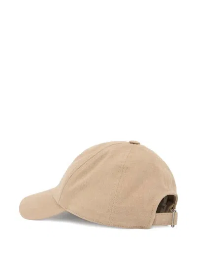 Isabel Marant Tomas Embroidered Baseball Cap Cotton Six Panel