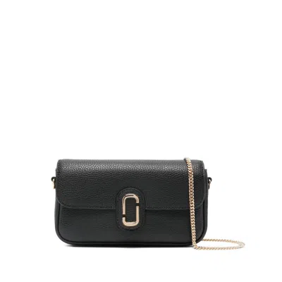 Marc Jacobs Mini Chain Shoulder Bag Rectangular Shape In Black