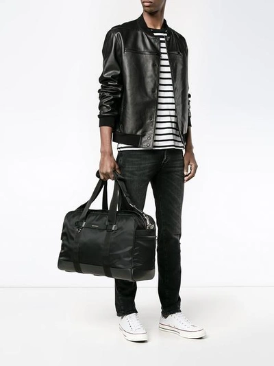 Shop Dolce & Gabbana Mediterraneo Holdall In Black