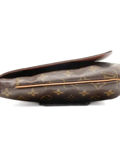 Pre-owned Louis Vuitton 2000 Musette Salsa Monogram Shoulder Bag In Brown