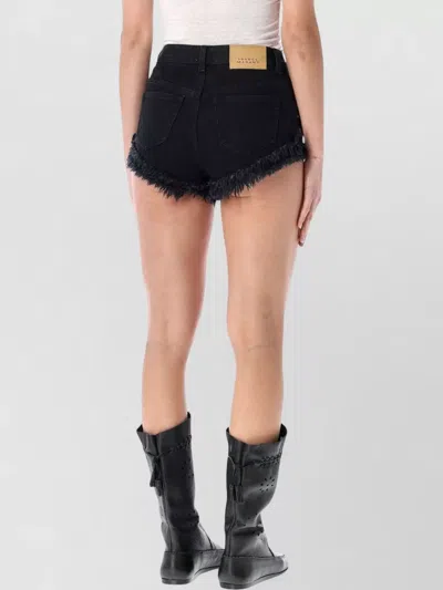 Isabel Marant Étoile Isabel Marant Eneidala Denim Shorts In Black