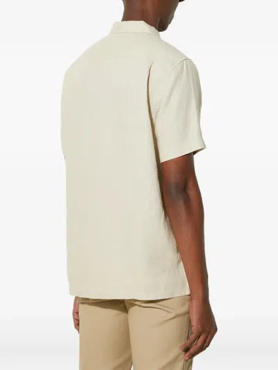 Samsoe & Samsoe Saavan Buttoned Shirt In Neutral