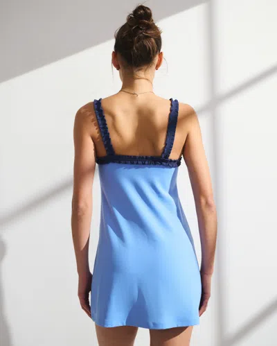 Abercrombie & Fitch Ypb Studioflex Scrunchie Strap Mini Dress In Multi