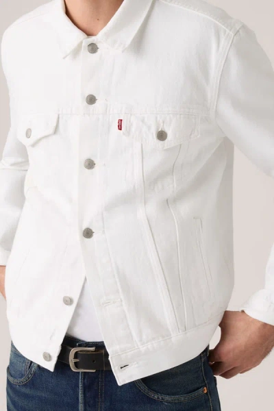 Levi's Trucker Jacket In White