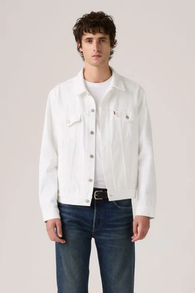 Levi's Trucker Jacket In White