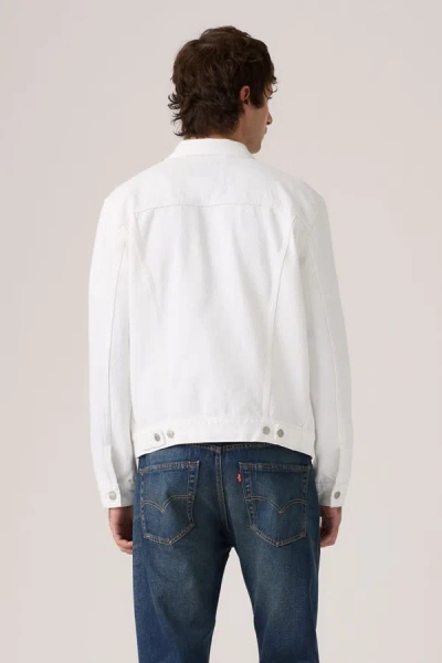 Levi's Trucker Jacket In White