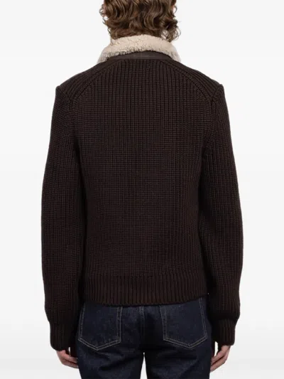 Mackage Jonathan Shearling Jacket In Brown