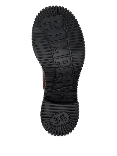 Camper Pix London Ankle Boots In Brown