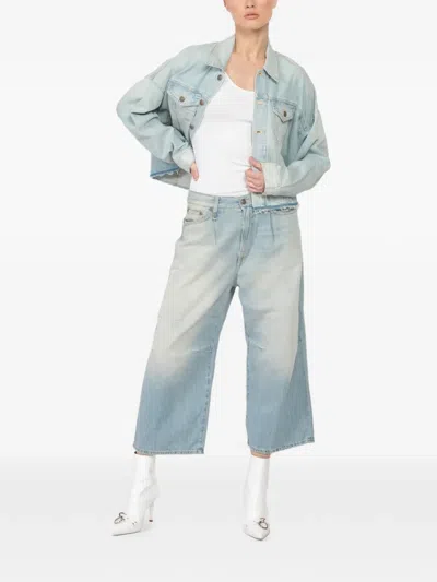 R13 Ring-detail Pointed Boots In White