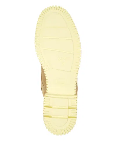 Camper Pix Suede Ankle Boots In Brown