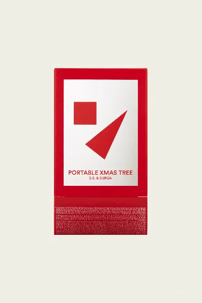 D S & Durga Portable Xmas Tree Candle 7oz