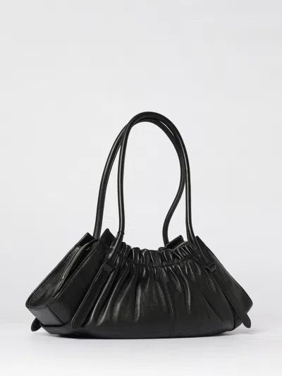 Marc Jacobs Elisabetta Franchi Double-breasted Gabardine Jacket In Black