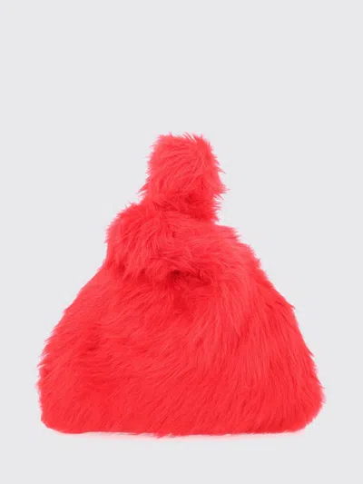 Msgm Crossbody Bag Woman  In Red