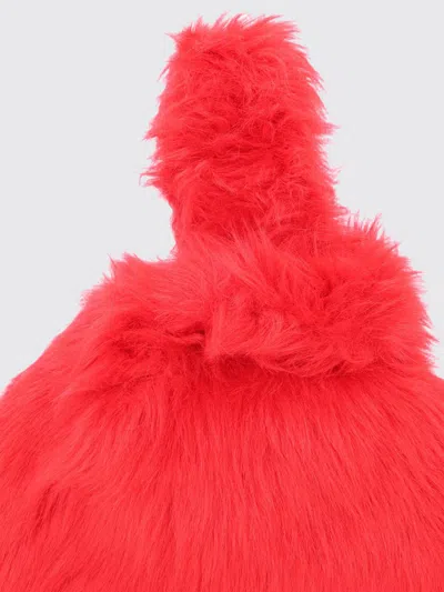 Msgm Crossbody Bag Woman  In Red