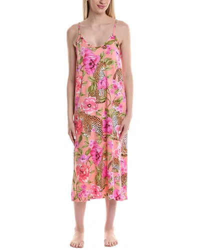 Room Service Maxi Chemise In Pink