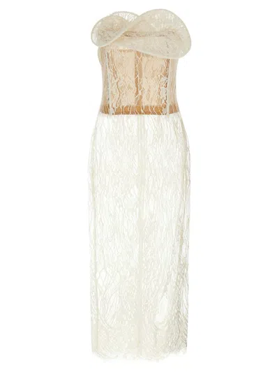 Magda Butrym 16 Midi Dress In White