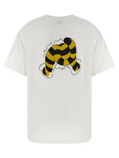 Kenzo Tiger Graphic Short Sleeve Crew Neck T Shirt In Neutral