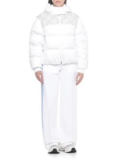 Casablanca Ski Down Jacket In White
