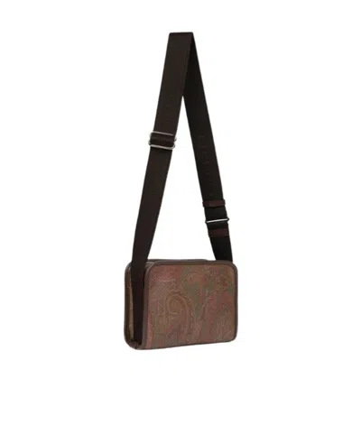 Etro Printed Satchel In Multi