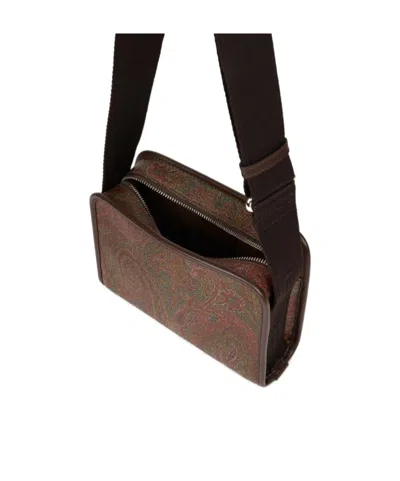 Etro Printed Satchel In Multi