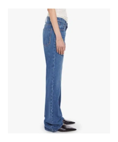 Mother The Dodger Ankle Jeans In Blue