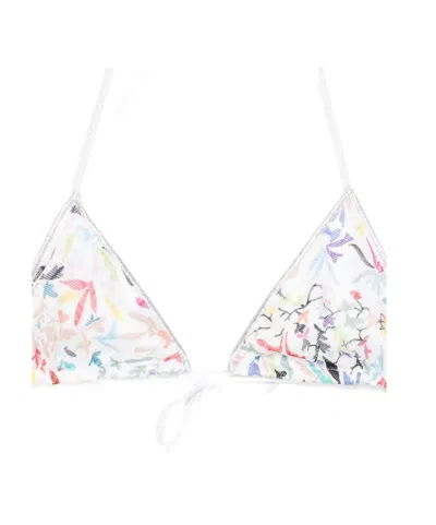 Missoni Triangle Bikini Swimsuit In Multi