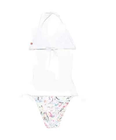 Missoni Triangle Bikini Swimsuit In Multi