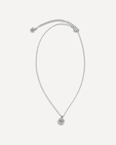 Versace Medusa Necklace In Silver