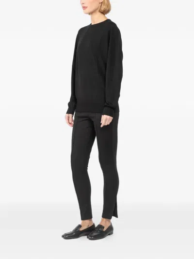 Patrick Assaraf Raglan Top In Black