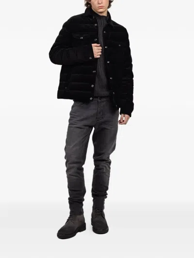 Fradi Derby Corduroy Overshirt In Black