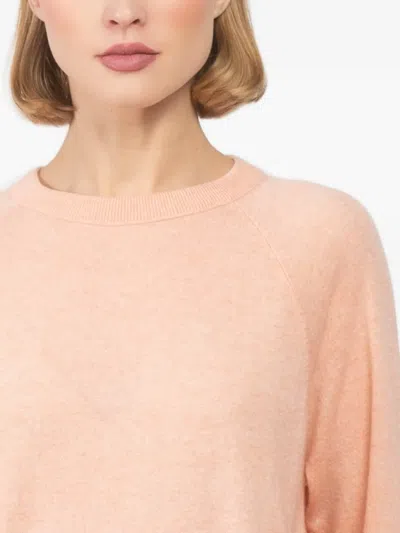 Begg X Co Tiree Round-neck Sweater In Pink